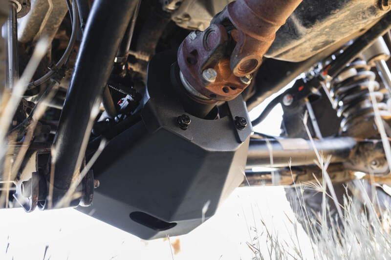 Jeep Wrangler JK Skid Plate - Front - DV8 Offroad - Dana 44 Front Differential - Black - `07-`18